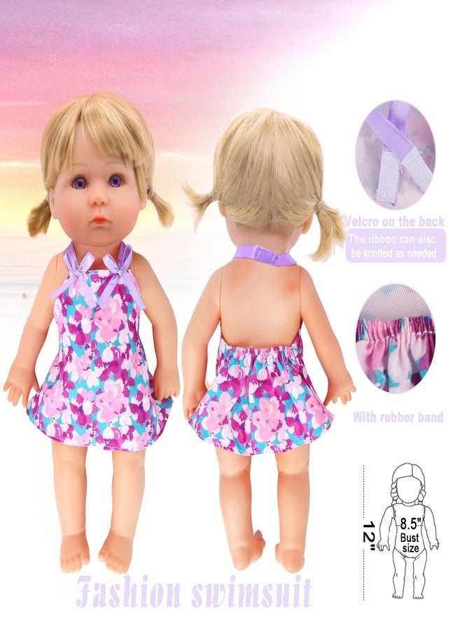 MLcnleS Baby Clothes for Girls Doll Fit 12 13 14 15 inch (12inch Baby Doll Clothes) - Image 4